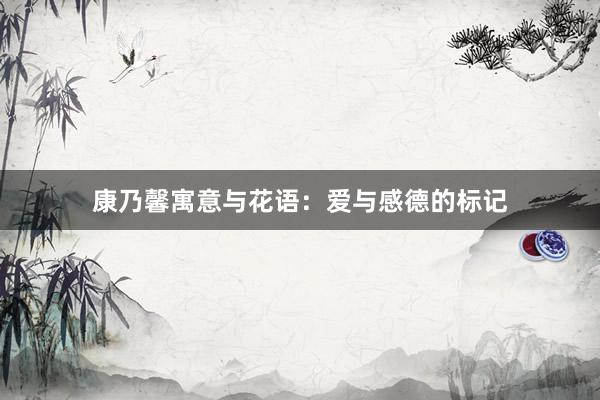 康乃馨寓意与花语：爱与感德的标记